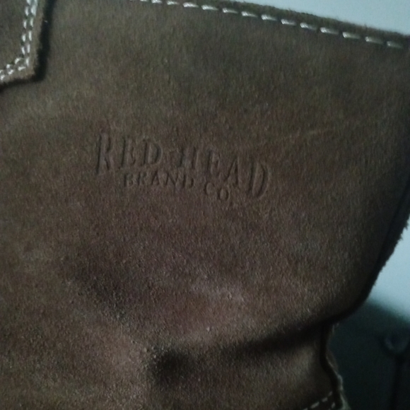 Red head men's Leather boots - Picture 7 of 7